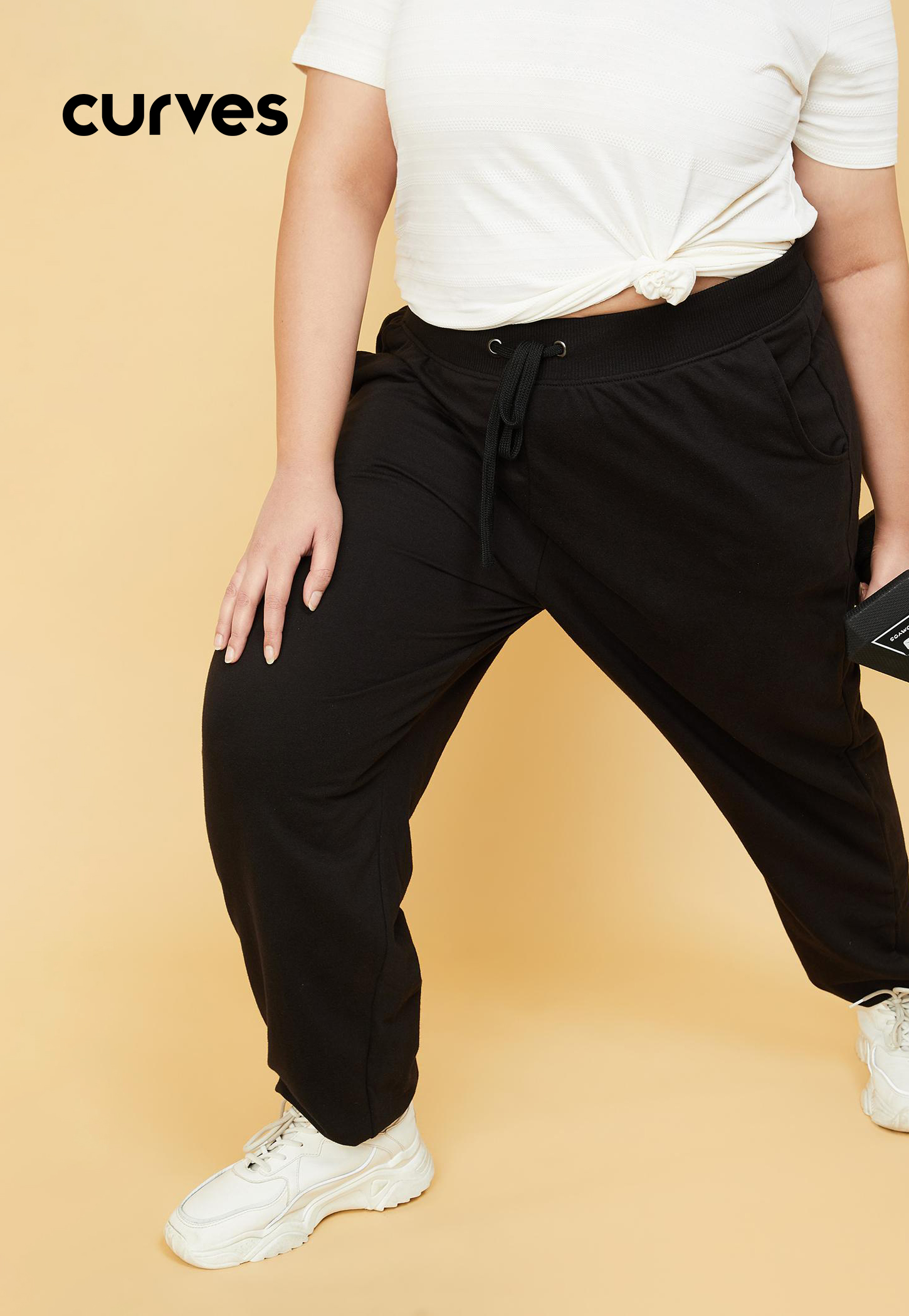 Women Solid Sports Joggers-image-19