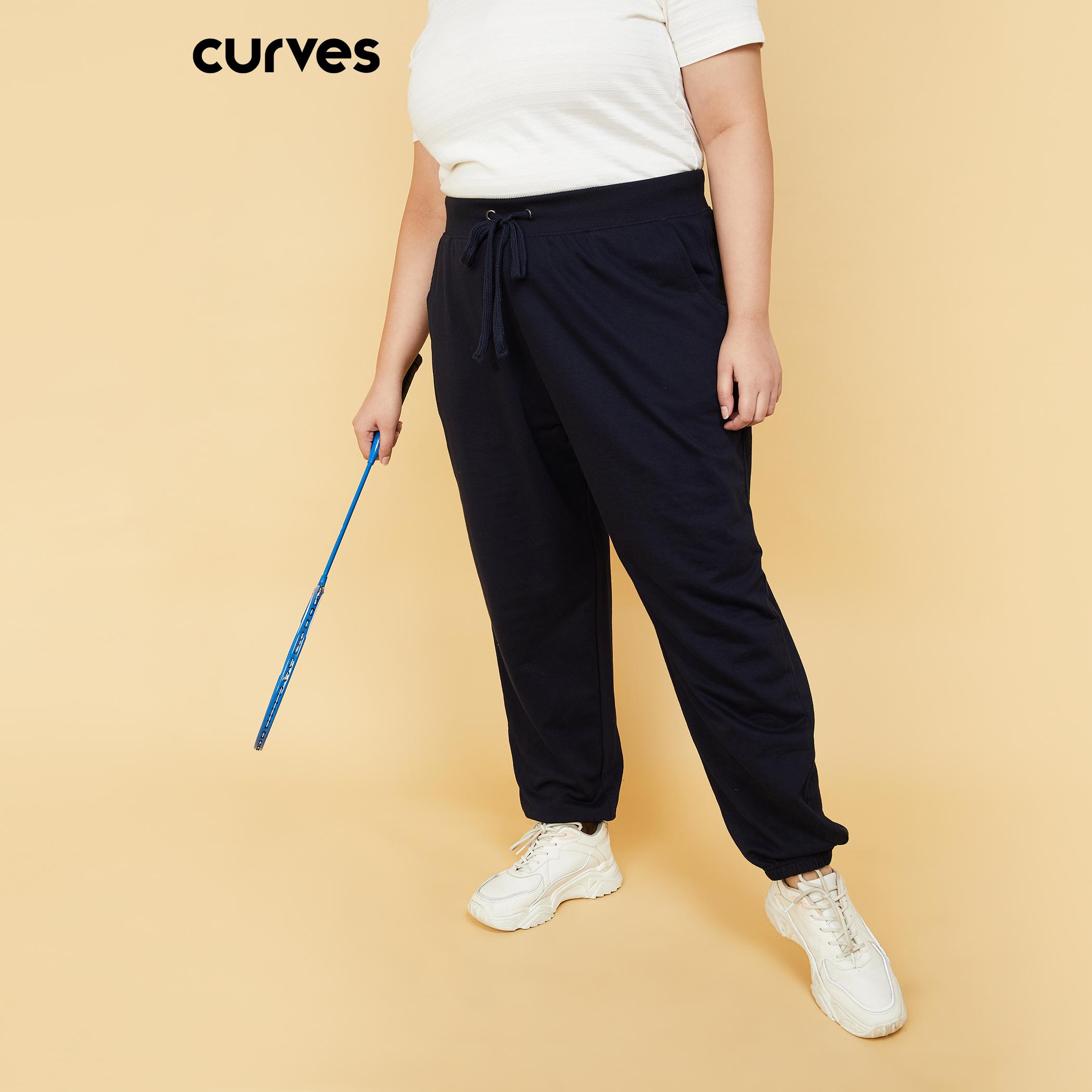 Women Solid Sports Joggers-image-8