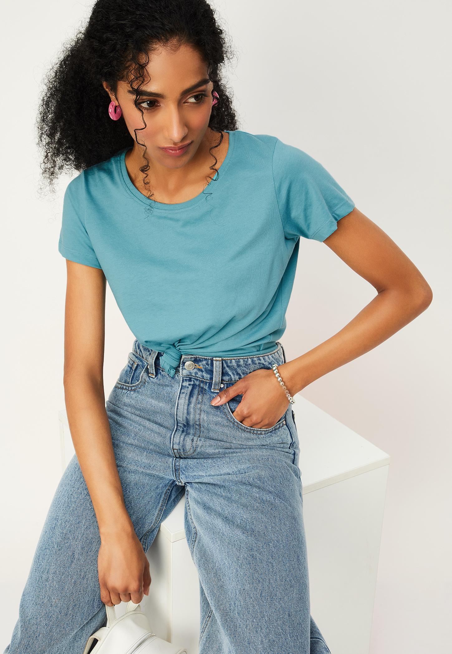 Women Solid T-shirt-picture-46
