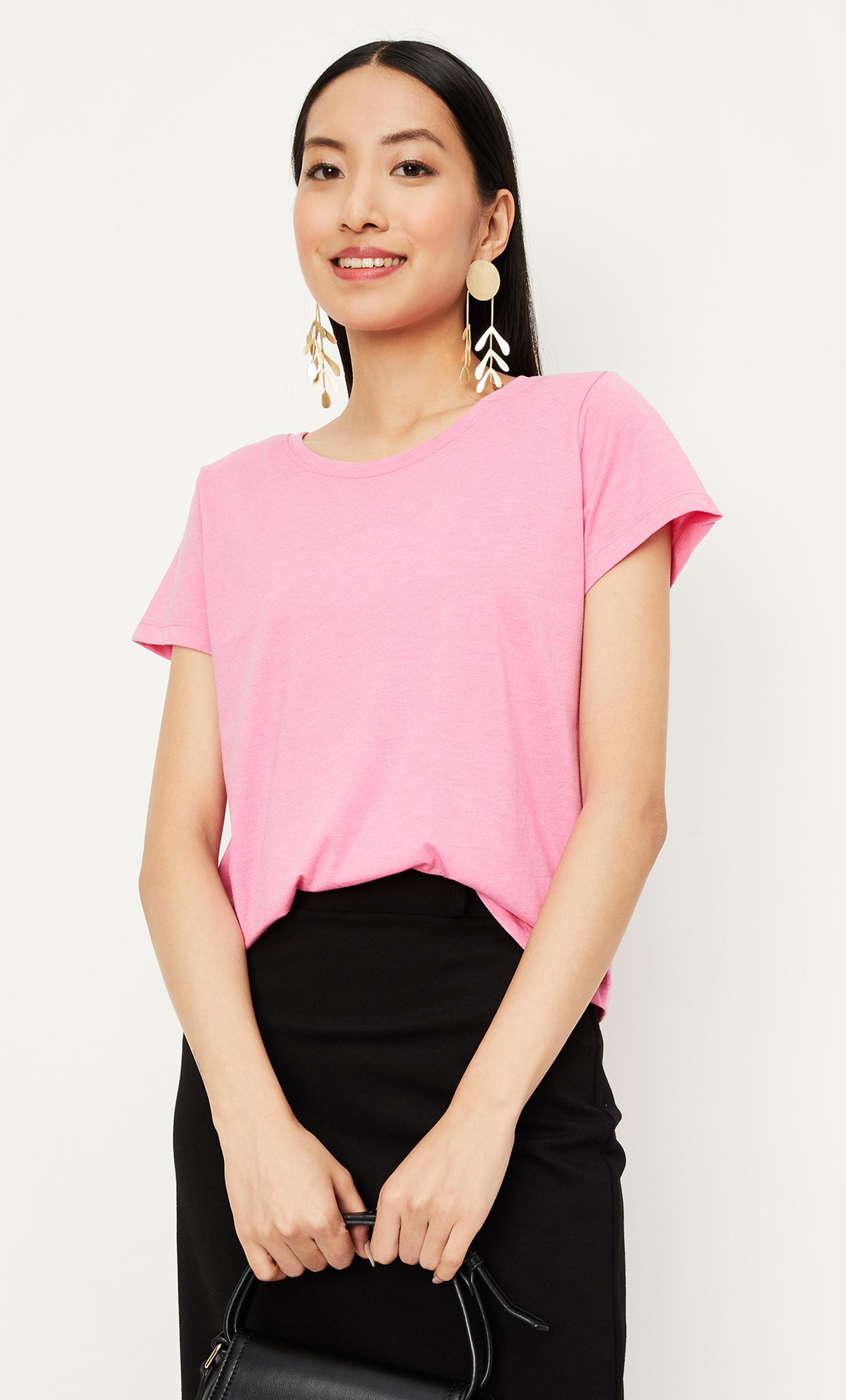 Women Solid T-shirt-picture-51