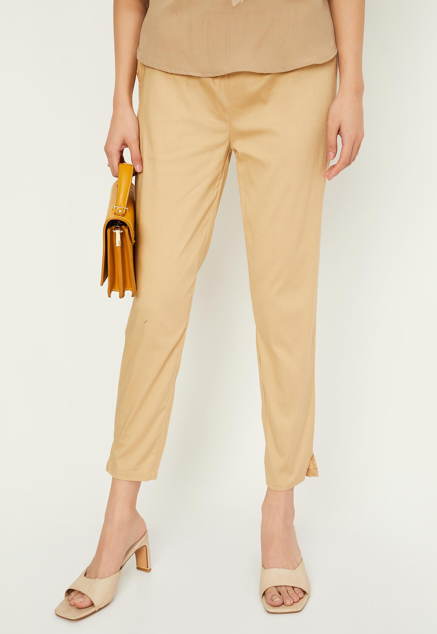 Women Solid Straight Pants-picture-19