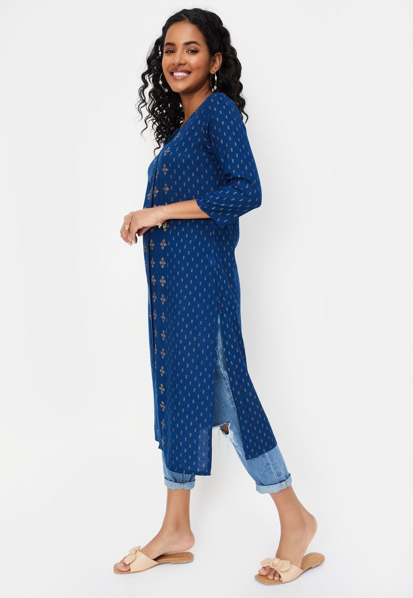 slim fit dress slacks Star Max Valas Rayon A-Line Kurti Manufacturer  Kavya Style Plus