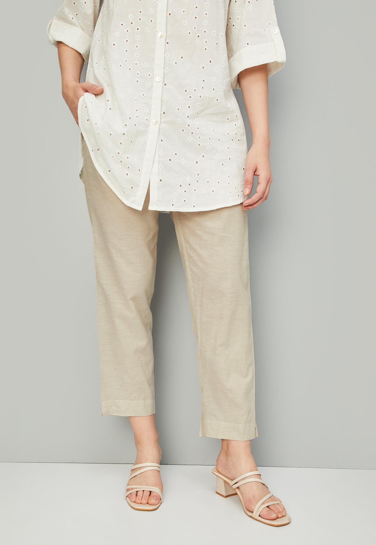 Women Solid Straight Pants-picture-19