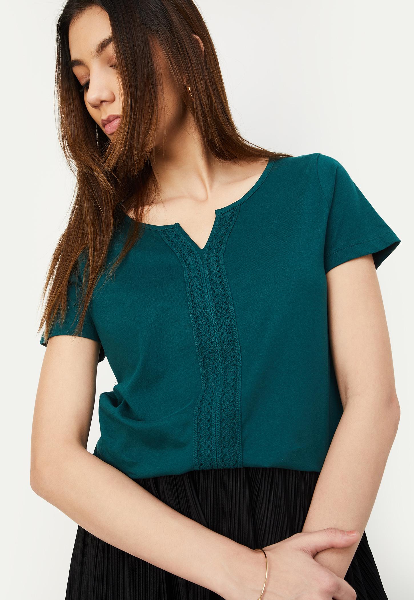 Women Crochet Panel Top-image-36