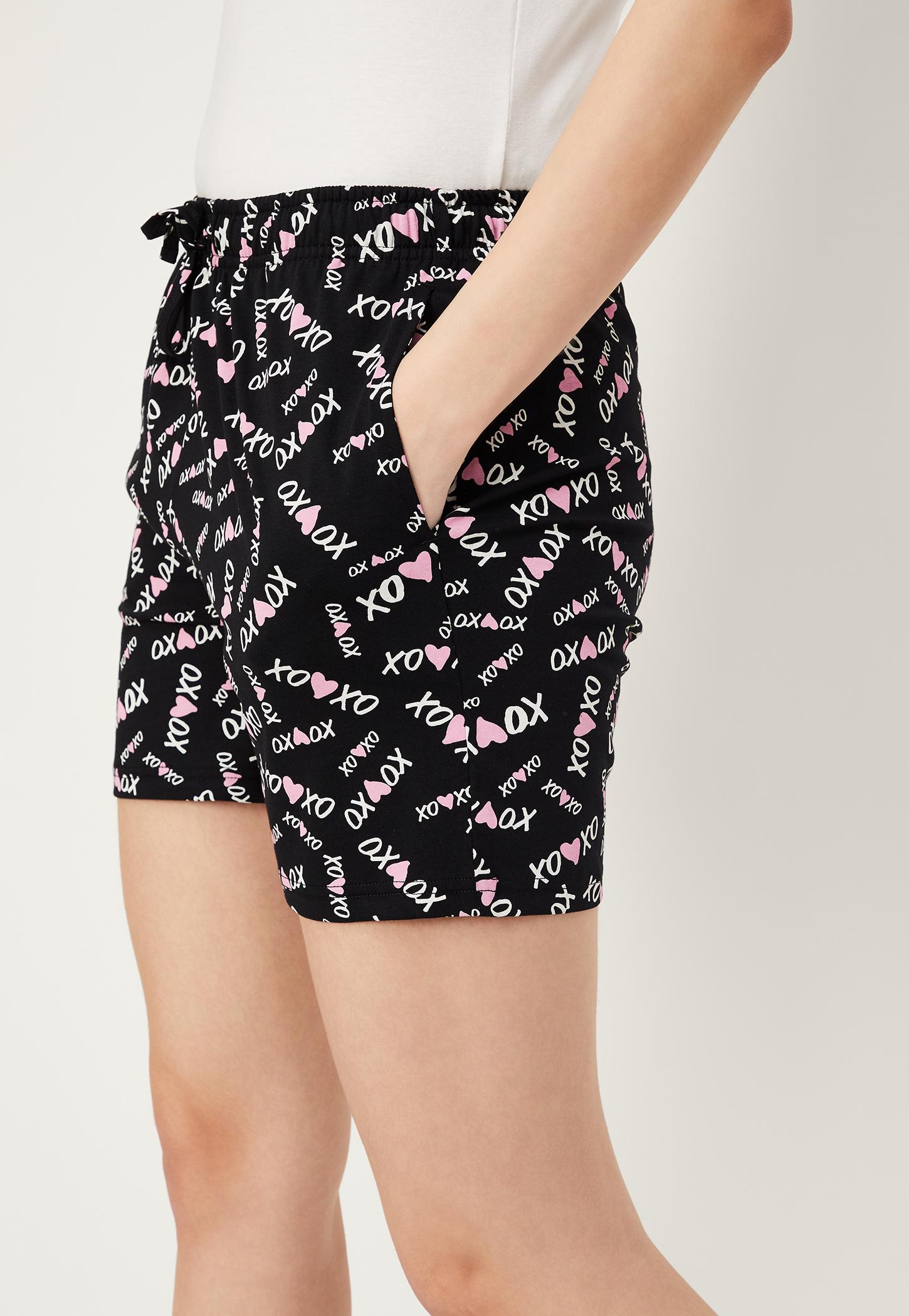 Women Quirky Printed Shorts-image-4